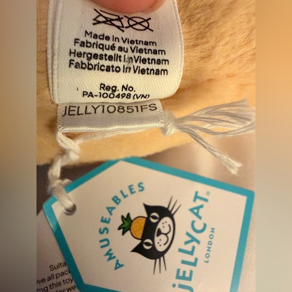 Jellycat Charlie Chip - Selfridges Exclusives - Picture 3 of 3